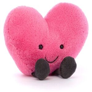 Jellycat NEW Amuseables Hot Pink Heart